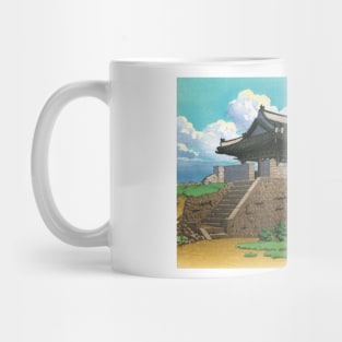 West Gate of Suigen in Korea by Kawase Hasui Mug